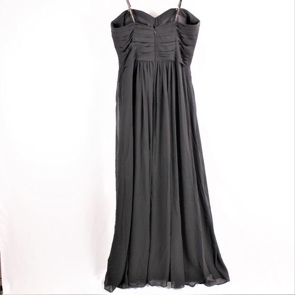 Woman Maxi Dress Black Size 8 ! - Picture 2 of 3
